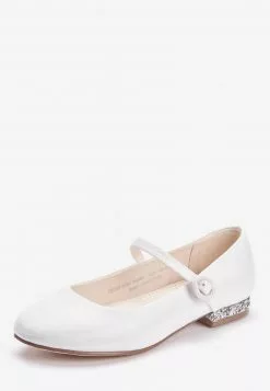 Next Kinder WHITE HEEL MARY JANE SHOES (OLDER) - Riemchenballerina - White -Next Großes Kaufhaus 4324ee63ddc04ee093331dbd1b65f25a
