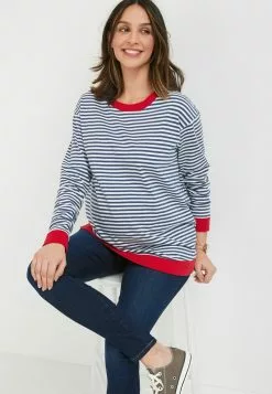 Next Damen MATERNITY LONG SLEEVE STRIPED - Langarmshirt - Blue 9 Next Damen MATERNITY LONG SLEEVE STRIPED - Langarmshirt - Blue -Next Großes Kaufhaus 434d1e9d493d4e19b06eba4d8c38b992