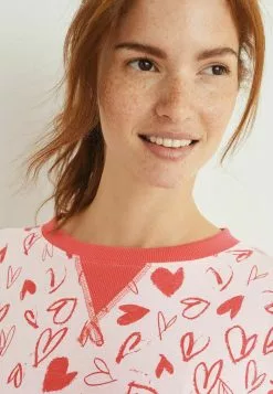 Next Damen Nachthemd - Pink Hearts