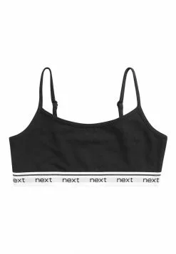 Next Kinder MONOCHROME 3 PACK STRAPPY CROP TOPS (OLDER) - Bustier - Black -Next Großes Kaufhaus 444e1a1ef8a6411c8611a6edf5b5e225
