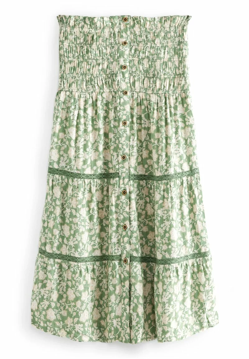 Next Damen SHIRRED BANDEAU - Freizeitkleid - Green Ditsy 5 Next Damen SHIRRED BANDEAU - Freizeitkleid - Green Ditsy – Bild 5