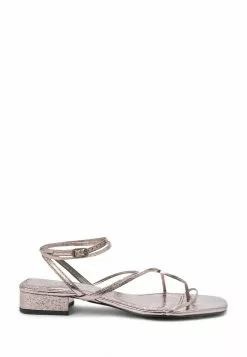 Next Damen FOREVER COMFORT - Riemensandalette - Pewter