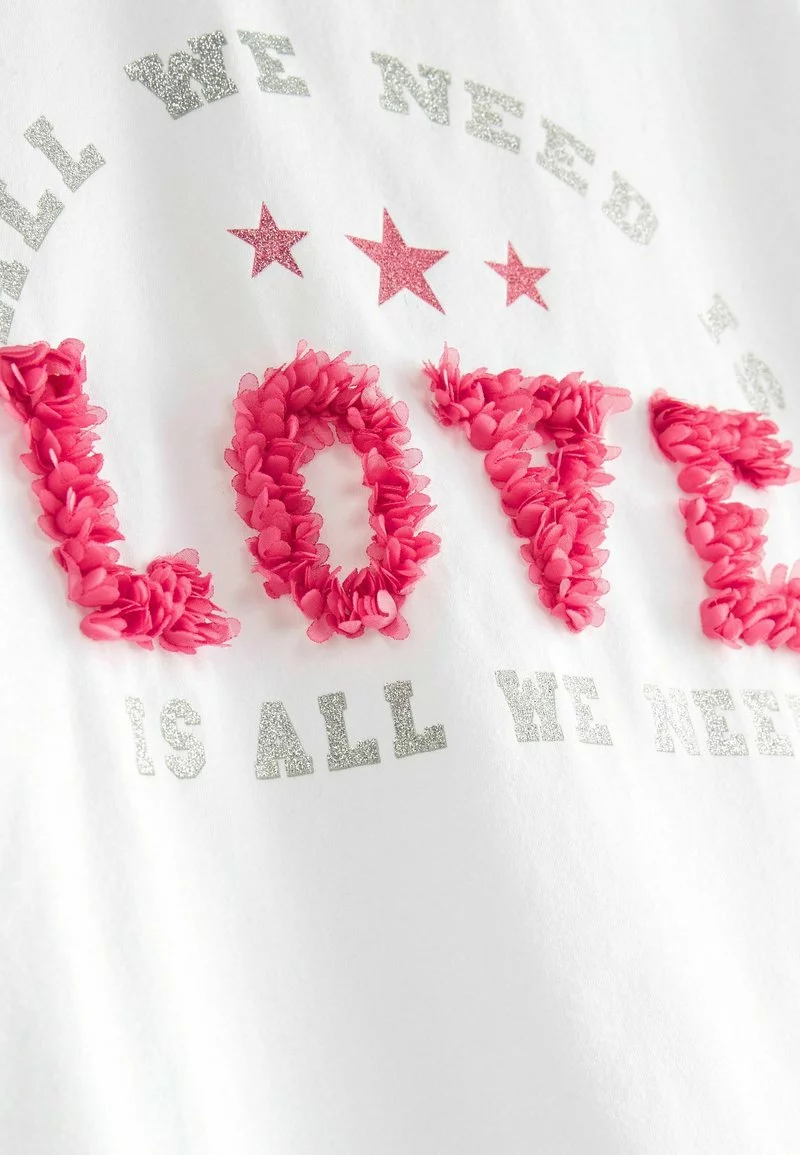 Next Kinder Leggings - Hosen - White Pink Tie Dye Love Graphic 3 Next Kinder Leggings - Hosen - White Pink Tie Dye Love Graphic – Bild 3