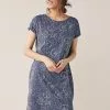 Next Damen Jerseykleid - Navy Blue Floral