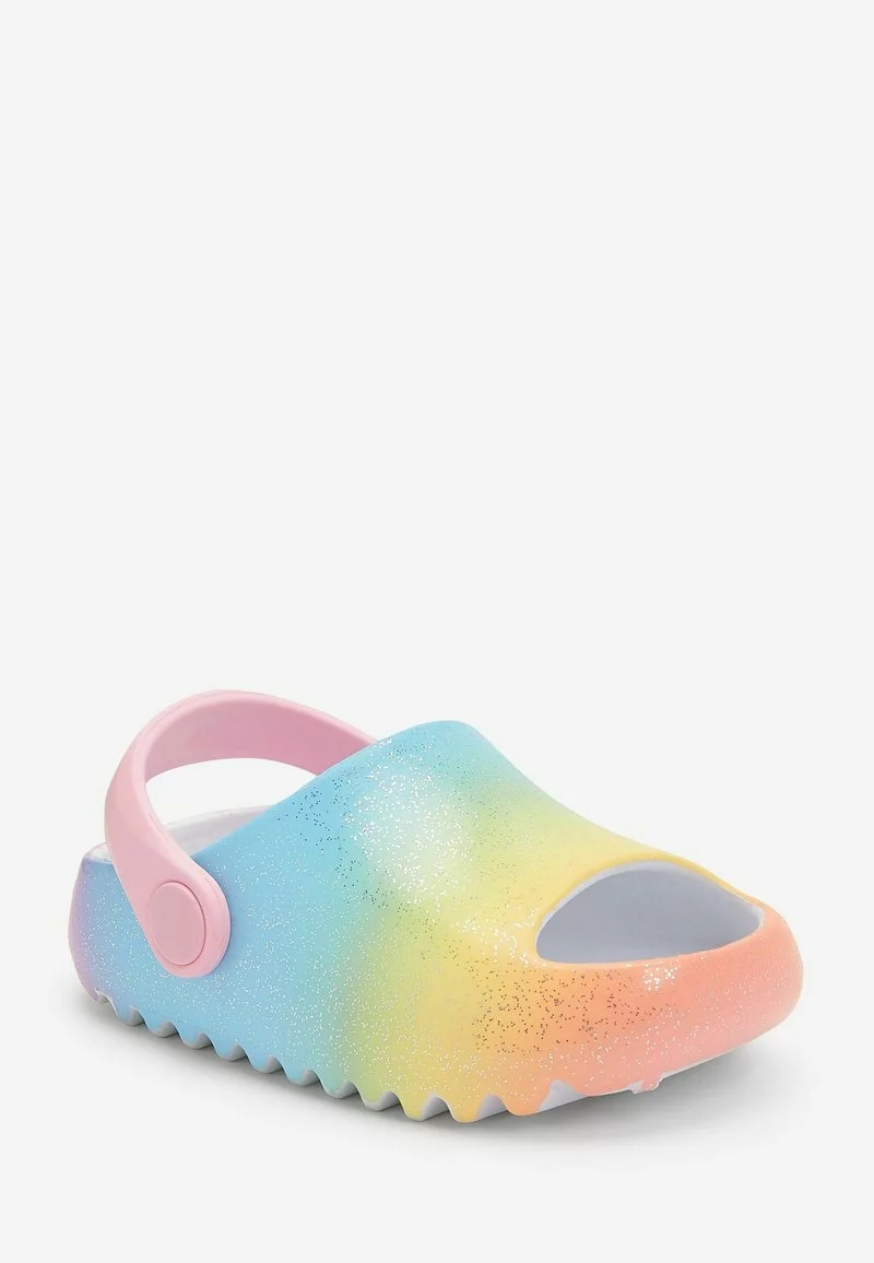 Next Kinder Clogs - Pink Rainbow Glitter 2 Next Kinder Clogs - Pink Rainbow Glitter – Bild 2
