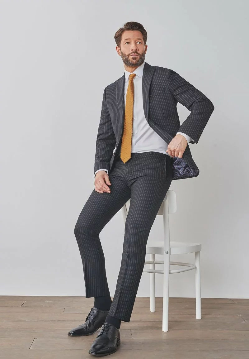 Next Herren EMPIRE MILLS SIGNATURE - Anzugsakko - Black 5 Next Herren EMPIRE MILLS SIGNATURE - Anzugsakko - Black – Bild 5