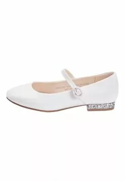 Next Kinder WHITE HEEL MARY JANE SHOES (OLDER) - Riemchenballerina - White