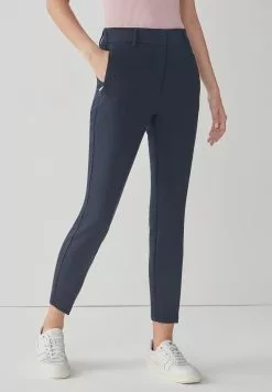 Next Damen MIT ELASTISCHER RÃ¼CKSEITE - Stoffhose - Blue