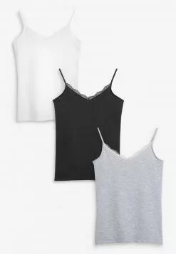 Next Damen 3 PACK - Unterhemd/-shirt - Multi Coloured -Next Großes Kaufhaus 469db6b038d44799a57d9243d8e2a519