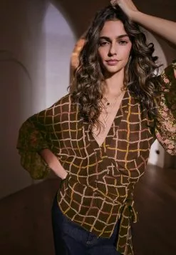 Next Damen WRAP - Bluse - Brown 6 Next Damen WRAP - Bluse - Brown -Next Großes Kaufhaus 4756f7e9dd8a4864b21427eaca445e43