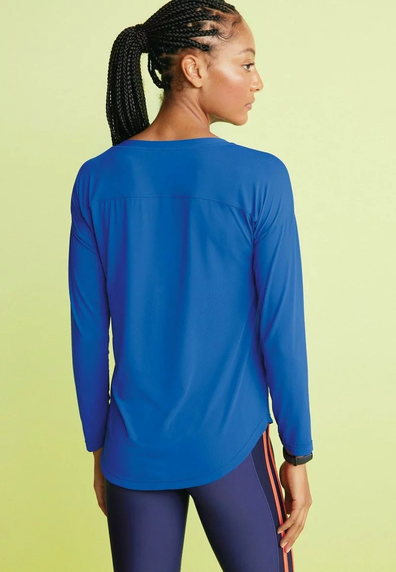 Next Damen LONG SLEEVE - Langarmshirt - Blue/grey 2 Next Damen LONG SLEEVE - Langarmshirt - Blue/grey – Bild 2