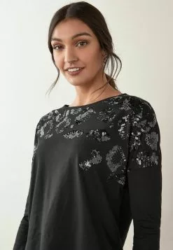 Next Damen LONG SLEEVE - Langarmshirt - Black 7 Next Damen LONG SLEEVE - Langarmshirt - Black -Next Großes Kaufhaus 47d777d86afd4871a93c1f74f4d8712a