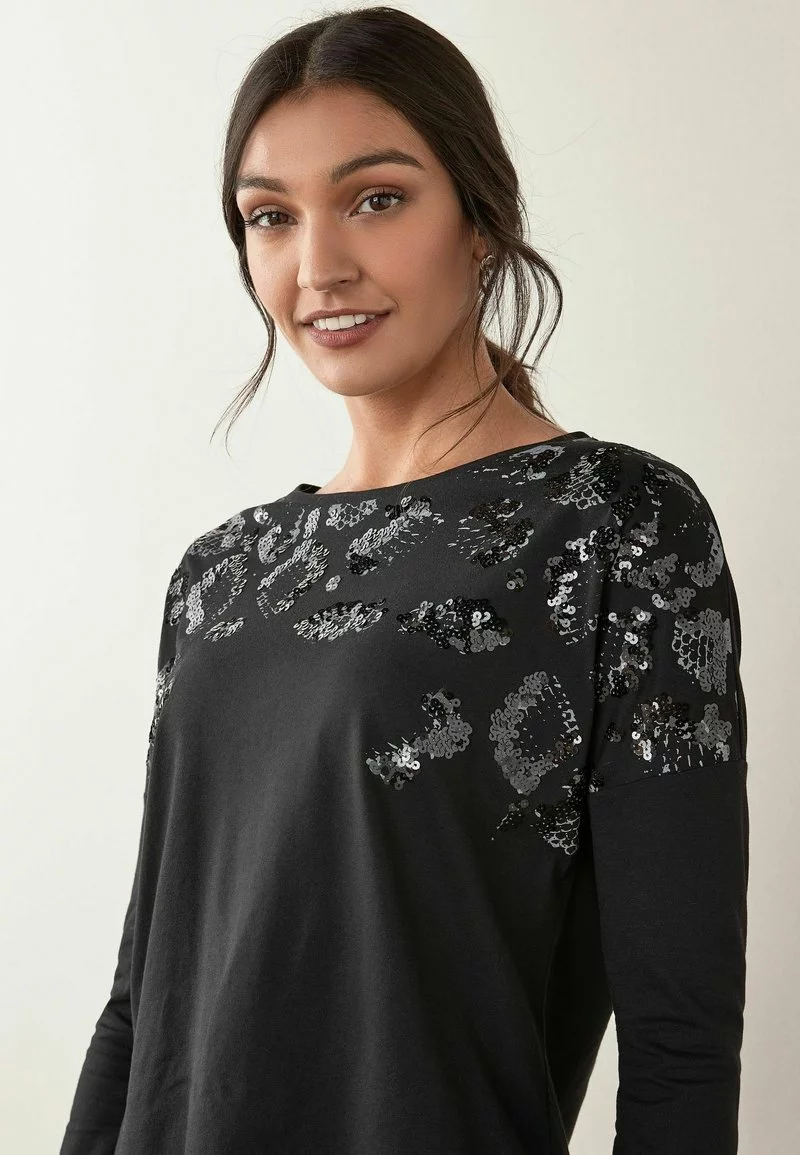 Next Damen LONG SLEEVE - Langarmshirt - Black 3 Next Damen LONG SLEEVE - Langarmshirt - Black – Bild 3