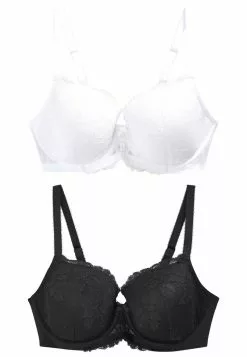Next Damen 2 PACK - Balconette BH - White