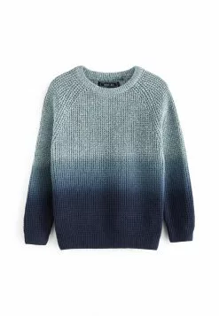 Next Kinder DIP DYE - Strickpullover - Blue