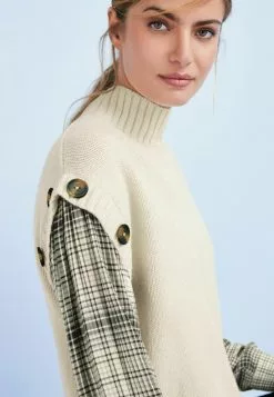 Next Damen Langarmshirt - Ecru White -Next Großes Kaufhaus 4854b5cefad94236b385e465b041556a