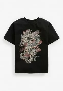 Next Kinder DRAGON - T-Shirt Print - Black