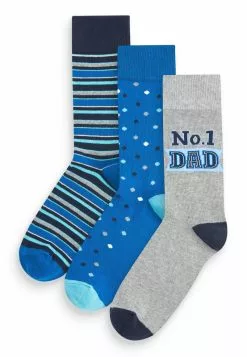 Next Herren 3PACK - Socken - Blue Fathers Day