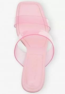 Next Damen PERSPEX TWO BAND - Pantolette Hoch - Pink -Next Großes Kaufhaus 494a3173710849efb40e61364c88a851