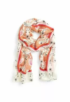 Next Damen ANIMAL PRINT LIGHTWEIGHT - Schal - Orange