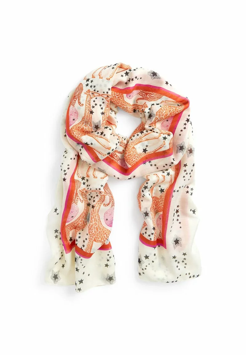 Next Damen ANIMAL PRINT LIGHTWEIGHT - Schal - Orange 1 Next Damen ANIMAL PRINT LIGHTWEIGHT - Schal - Orange