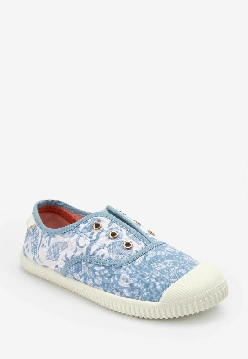 Next Kinder Slipper - Blue Printed 2 Next Kinder Slipper - Blue Printed – Bild 2