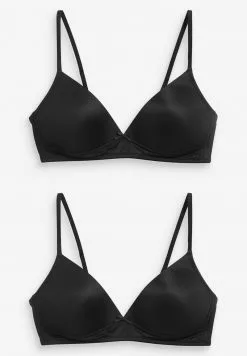Next Kinder 2 PACK - Triangel BH - Black