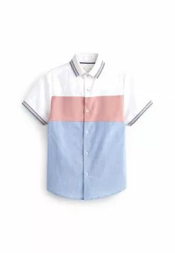 Next Kinder COLOURBLOCK - Hemd - Pink Blue -Next Großes Kaufhaus 4a8a04bbd96146439bf70d5e0bfcc195