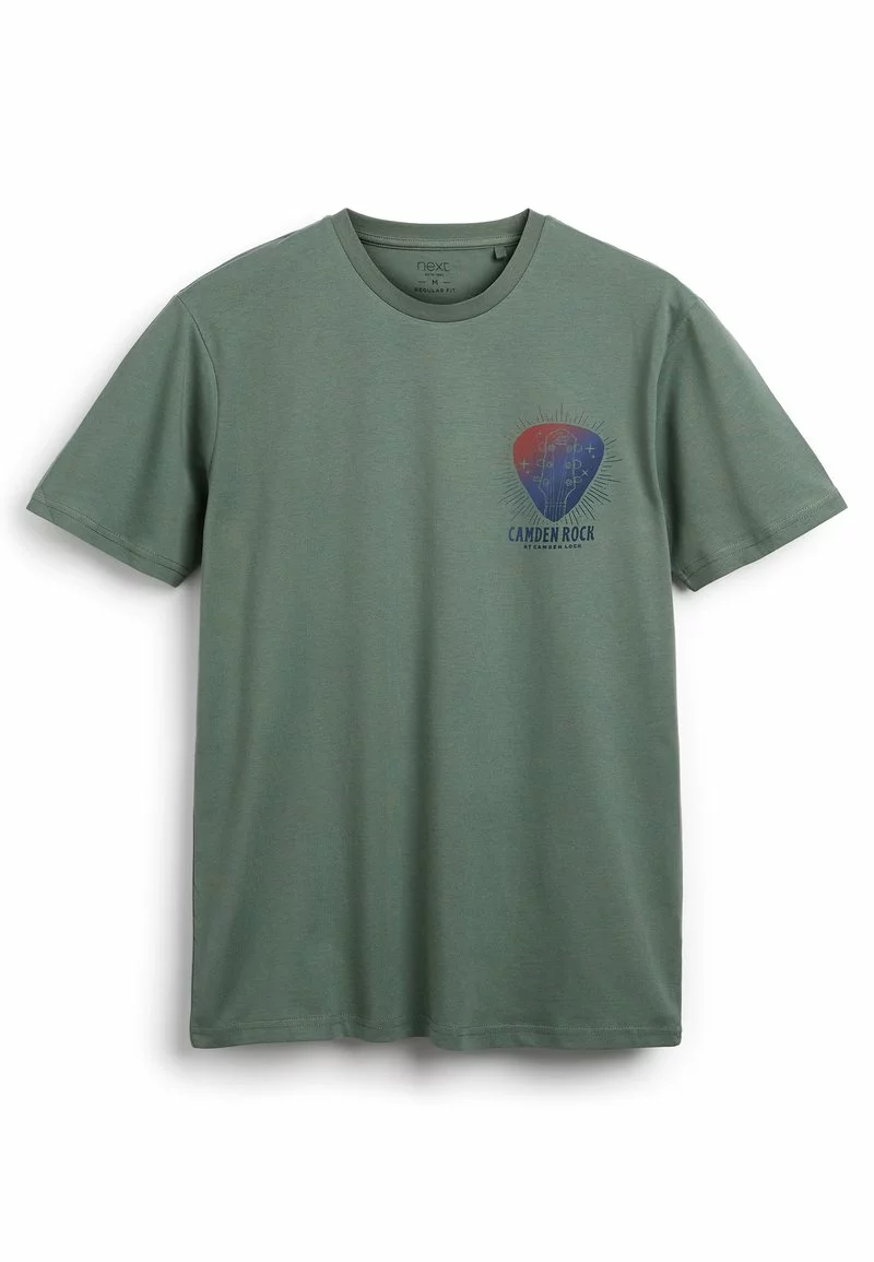 Next Herren 3 PACK - T-Shirt Print - Mottled Black 6 Next Herren 3 PACK - T-Shirt Print - Mottled Black – Bild 6