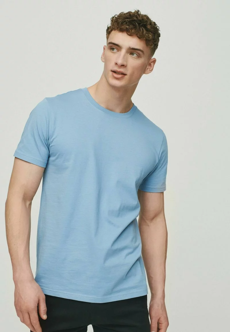 Next Herren T-Shirt Basic - Light Blue 1 Next Herren T-Shirt Basic - Light Blue