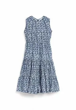 Next Kinder TIERED - Freizeitkleid - Blue Floral