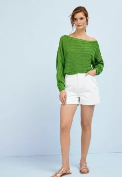 Next Damen STITCH - Strickpullover - Green