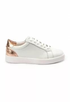 Next Damen SIGNATURE - Sneaker Low - White With Rose Gold
