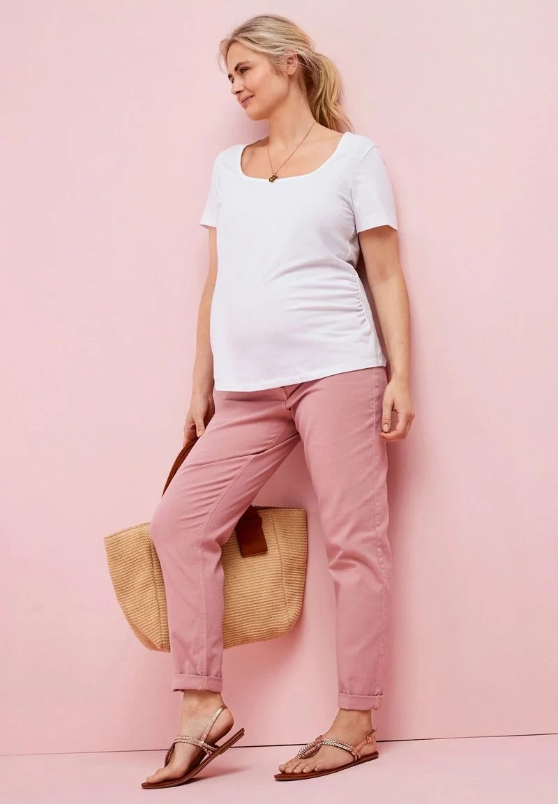 Next Damen Jeans Slim Fit - Pink Denim 1 Next Damen Jeans Slim Fit - Pink Denim