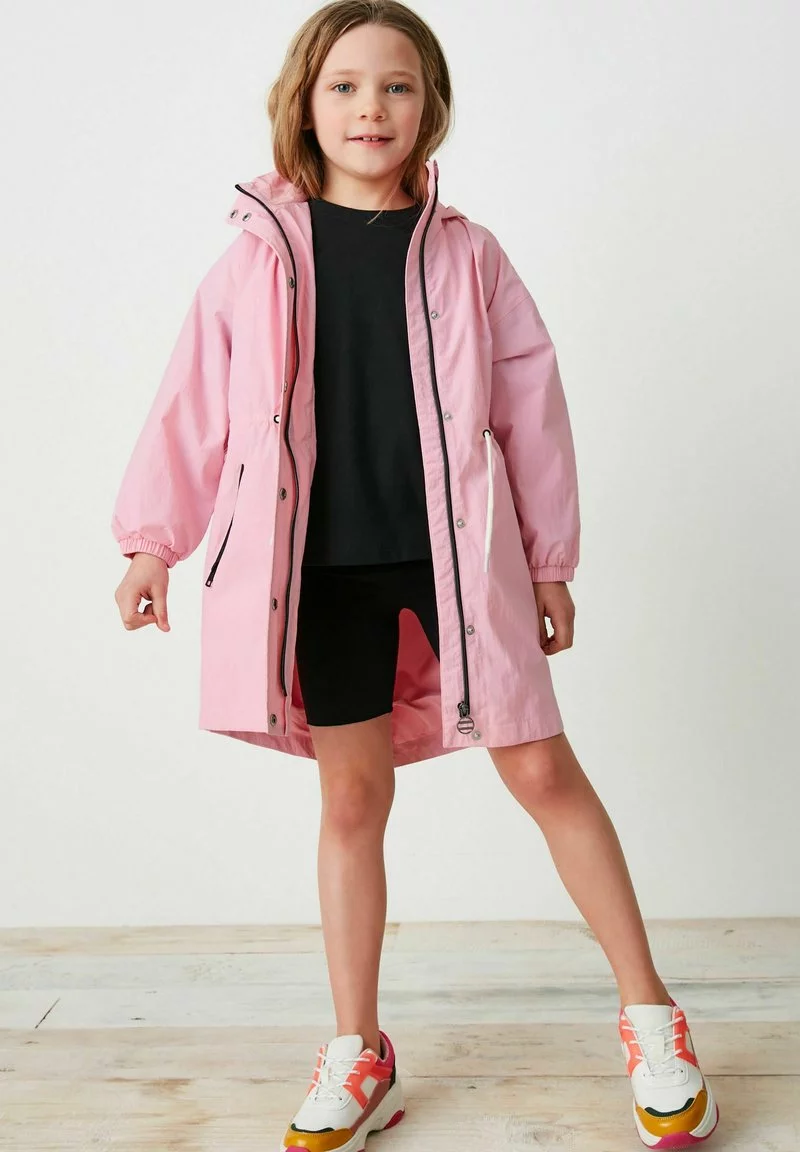Next Kinder LONGLINE CAGOULE - Regenjacke / Wasserabweisende Jacke - Pink 1 Next Kinder LONGLINE CAGOULE - Regenjacke / Wasserabweisende Jacke - Pink