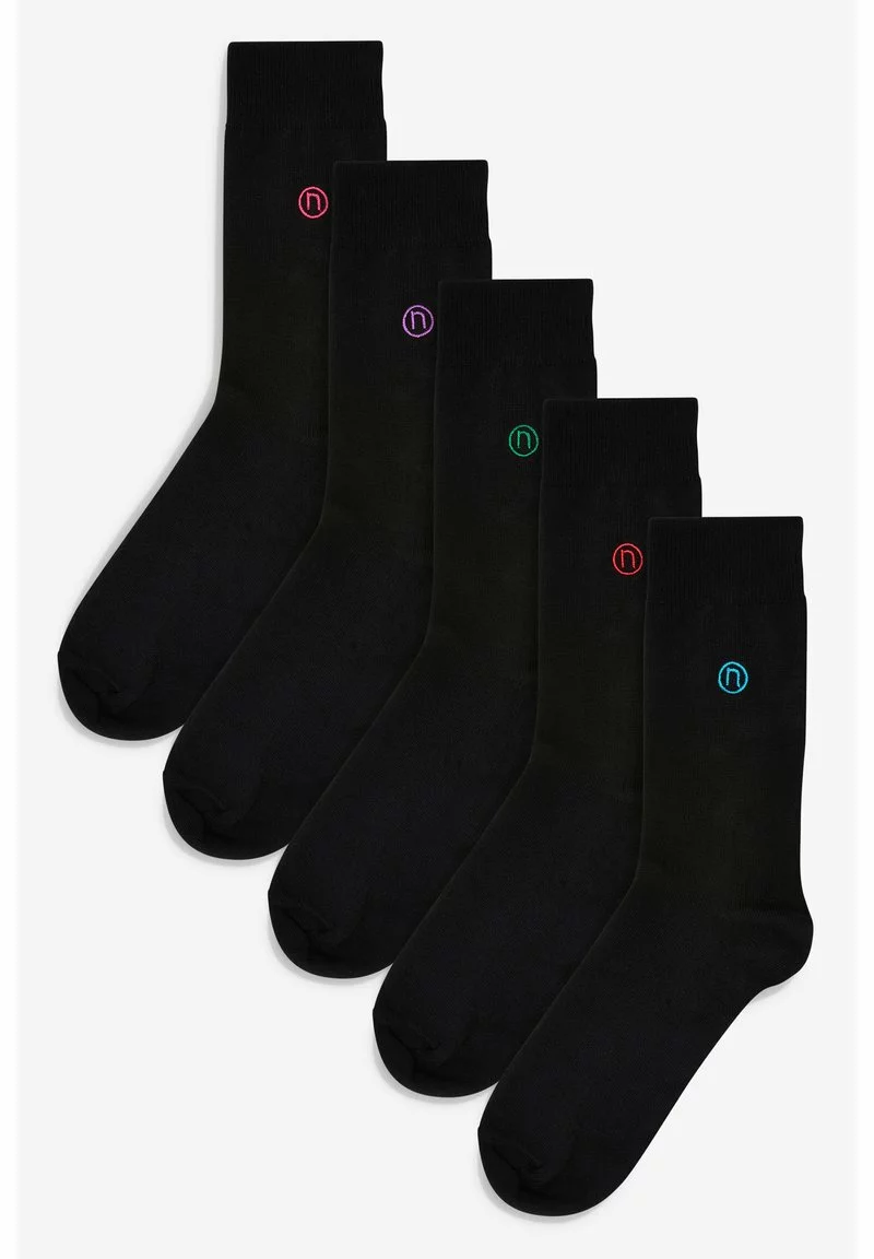 Next Herren FIVE PACK - Socken - Black 1 Next Herren FIVE PACK - Socken - Black