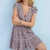 Next TRIM MINI - Freizeitkleid - Lilac Purple Ditsy Floral | Damen