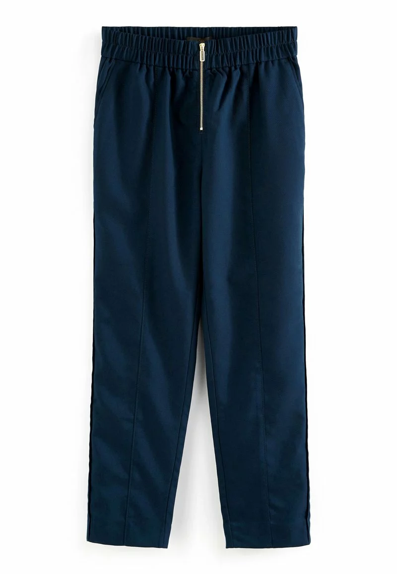 Next Damen ZIP FRONT TAPER LEG - Stoffhose - Dark Blue 5 Next Damen ZIP FRONT TAPER LEG - Stoffhose - Dark Blue – Bild 5