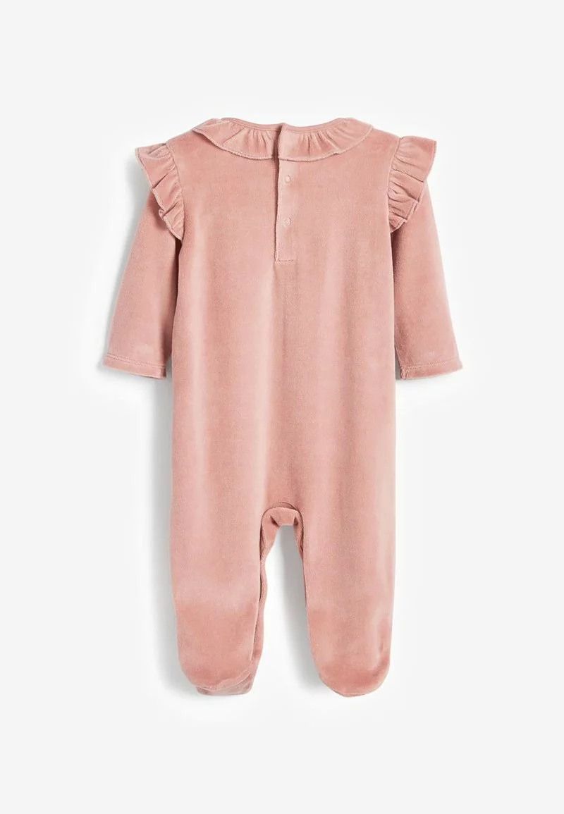 Next Kinder VELOUR - Strampler - Pink 2 Next Kinder VELOUR - Strampler - Pink – Bild 2