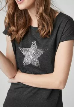 Next Damen T-Shirt Print - Dark Grey -Next Großes Kaufhaus 4e32eb58cd3e406bb83a16f9a8e59ec2
