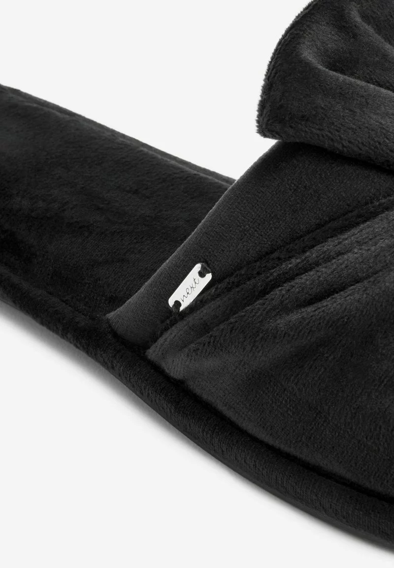 Next Damen VELOUR - Hausschuh - Black 4 Next Damen VELOUR - Hausschuh - Black – Bild 4