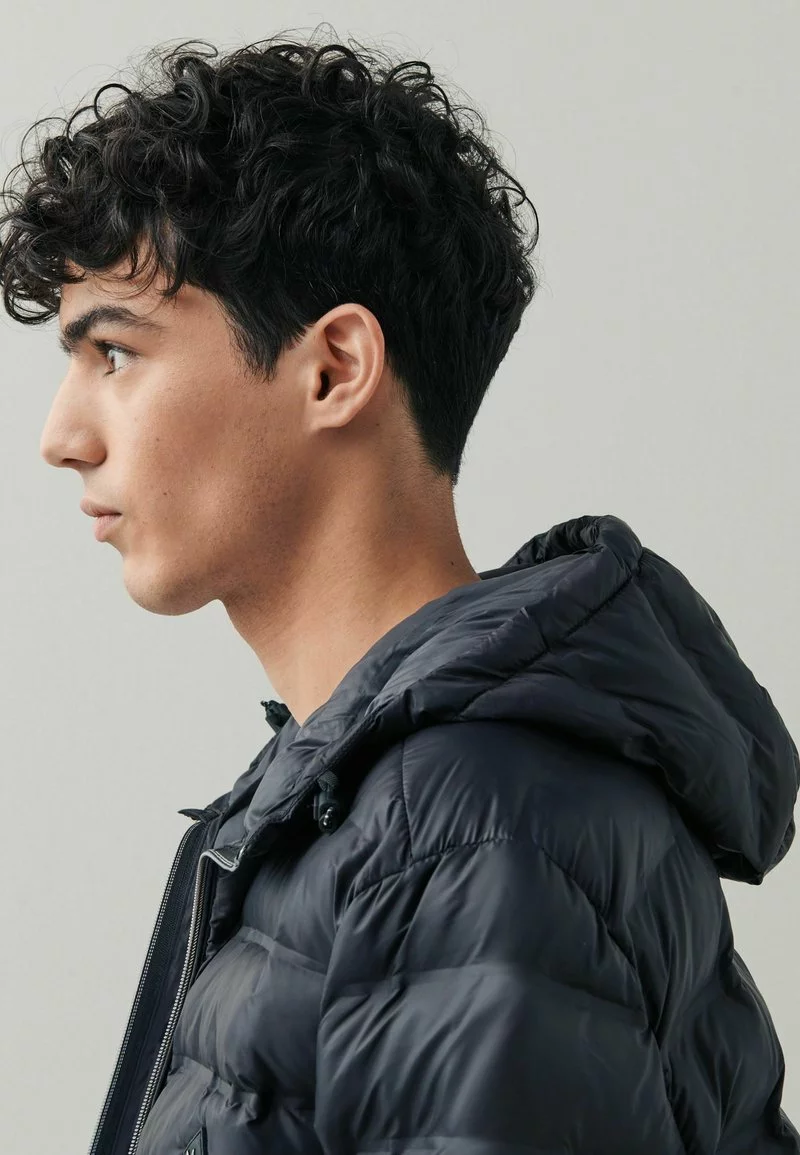 Next Herren SHOWER RESISTANT HEATSEAL HOODED PUFFER - Winterjacke - Black 4 Next Herren SHOWER RESISTANT HEATSEAL HOODED PUFFER - Winterjacke - Black – Bild 4