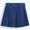 Next Kinder DENIM TENNIS SKIRT - Faltenrock - Blue