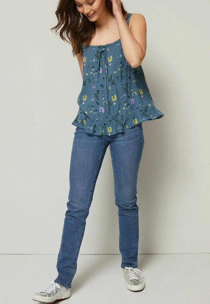 Next Damen POWER STRETCH - Jeans Slim Fit - Blue 1 Next Damen POWER STRETCH - Jeans Slim Fit - Blue