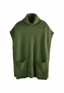 Next Damen ROLL PONCHO - Cape - Khaki -Next Großes Kaufhaus 4eccf1a9e9774751a0bc4996291424ea