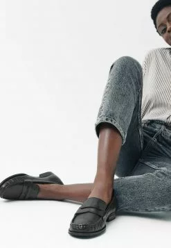 Next Damen MOCCASIN - Slipper - Black