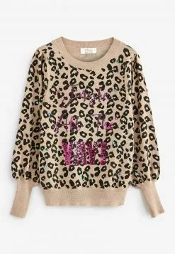 Next Damen CHRISTMAS - Strickpullover - Brown -Next Großes Kaufhaus 4ef0fb93ae0f4eb49a3285cb666cca34