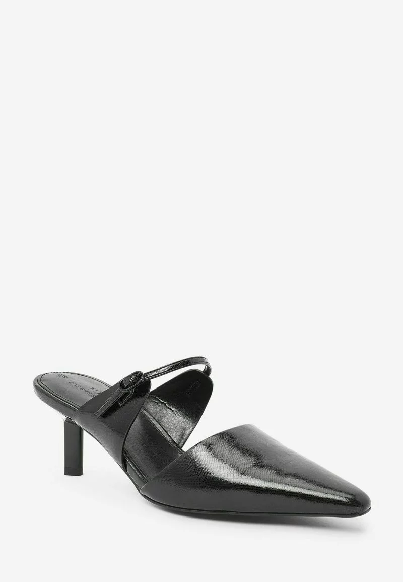 Next POINT TOE PART BUCKLE - Pantolette Hoch - Black | Damen 2 Next POINT TOE PART BUCKLE - Pantolette Hoch - Black | Damen – Bild 2