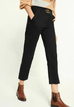 Next Damen MIT GüRTEL - Chino - Black