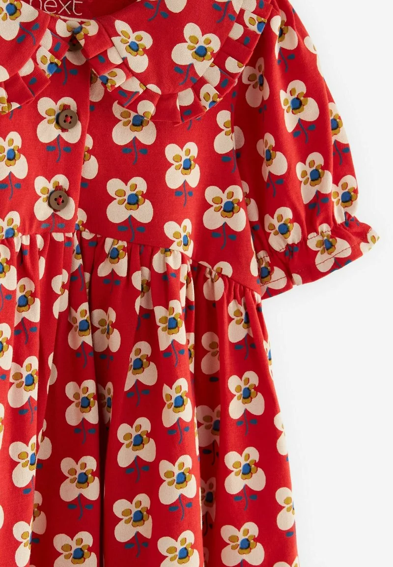 Next Kinder Jerseykleid - Red 3 Next Kinder Jerseykleid - Red – Bild 3